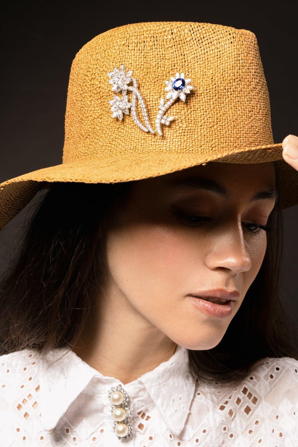 Double Flower Brooch - Image 3
