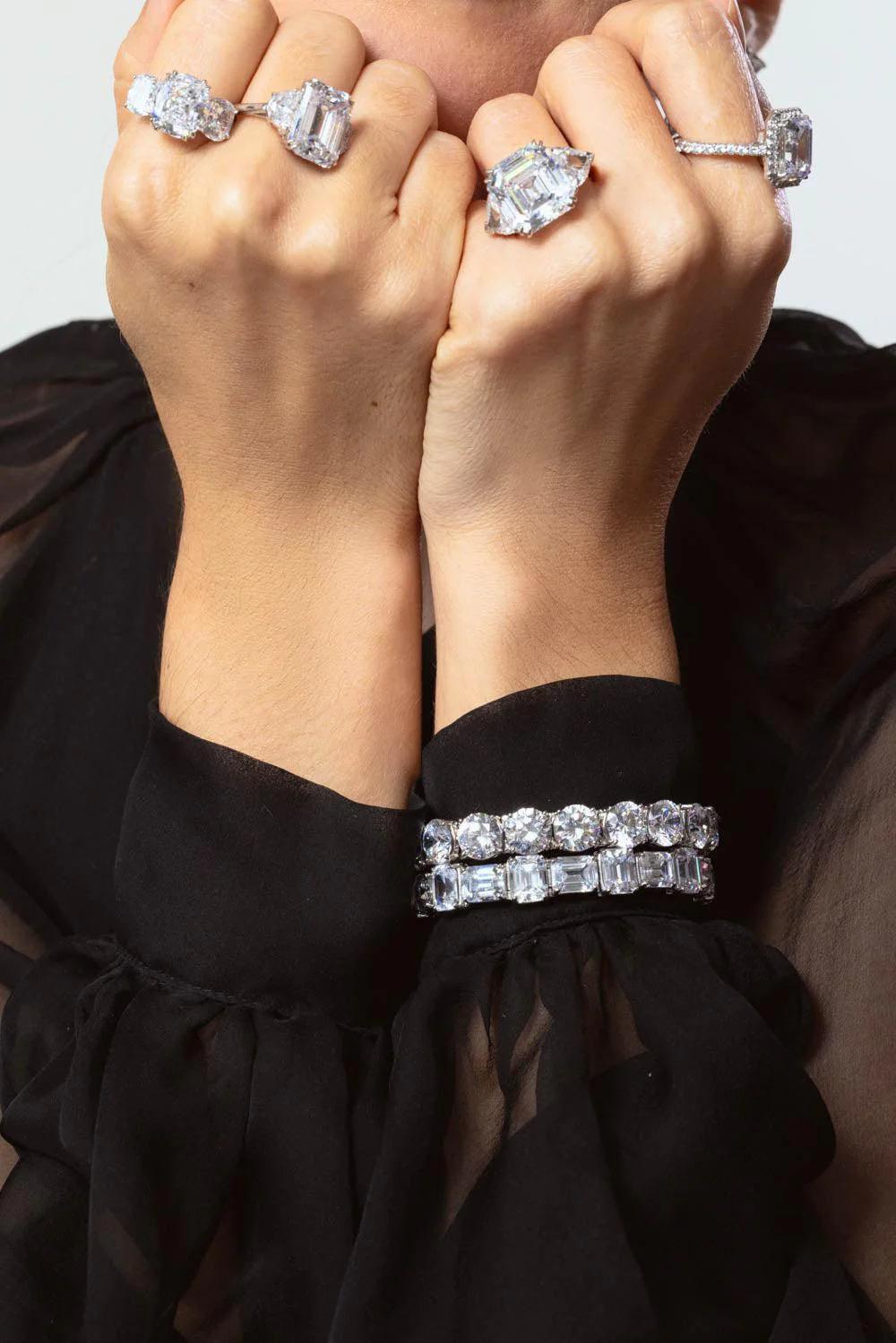 East West Alternating Bracelet - Image 3