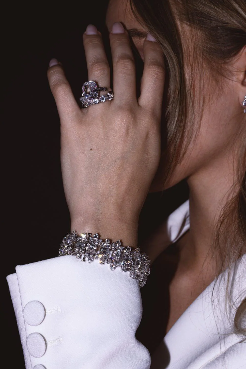 Elaborate CZ Bracelet - Image 4