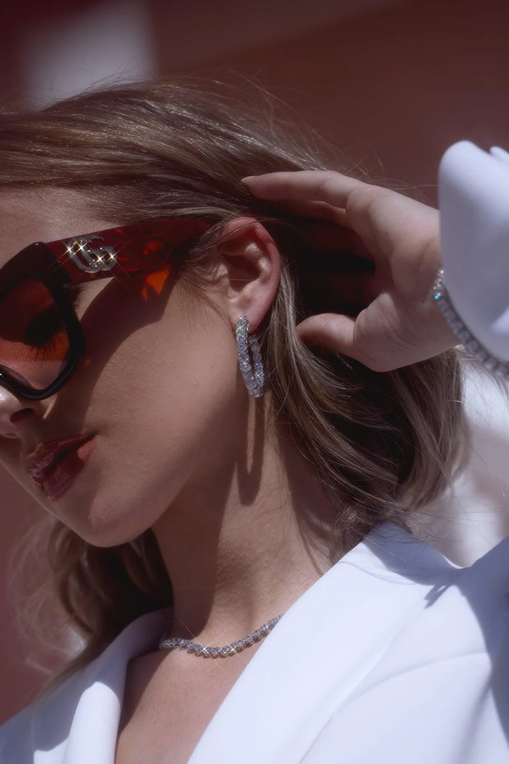 Inside Outside Hoop Earrings - Image 5