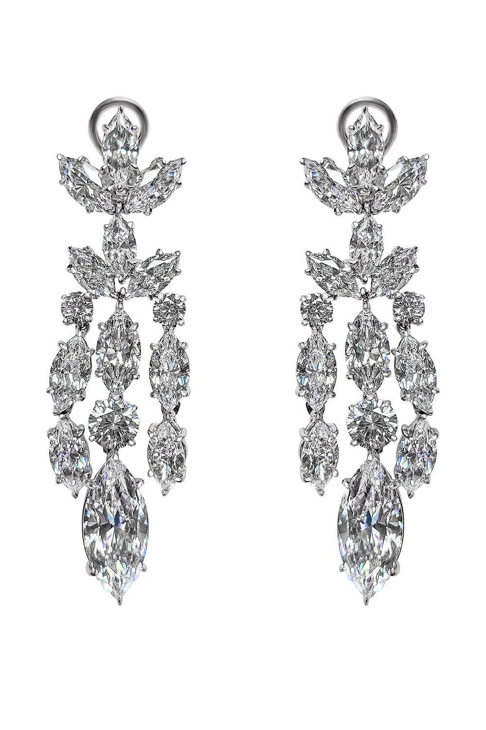 Marquise Chandelier Earrings