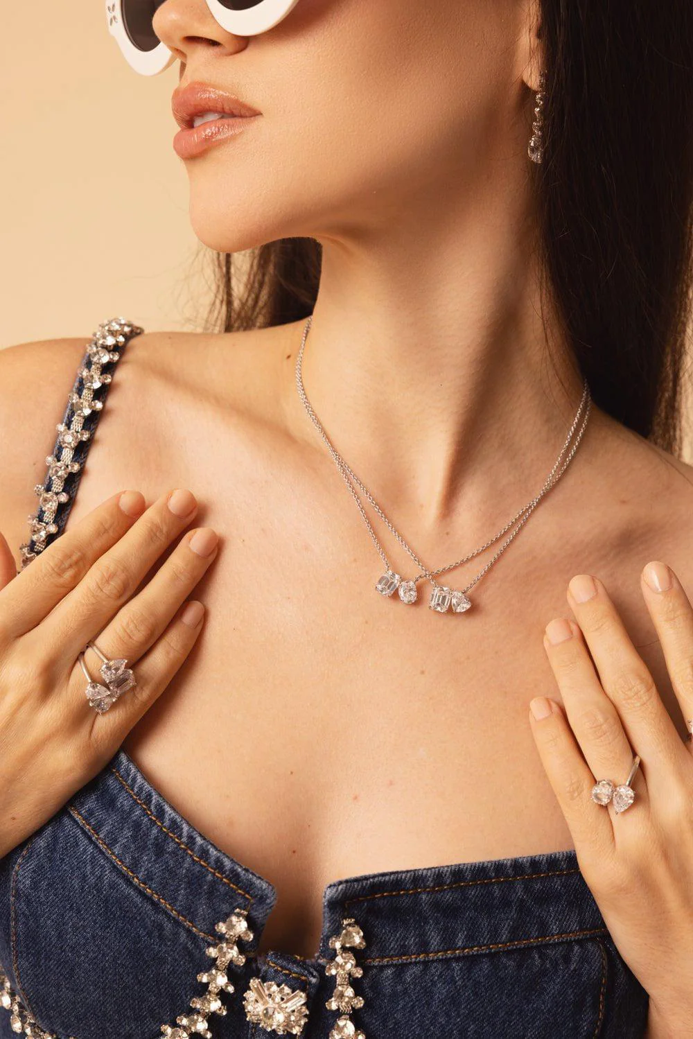 Moi et Toi Pendant Necklace - Image 2