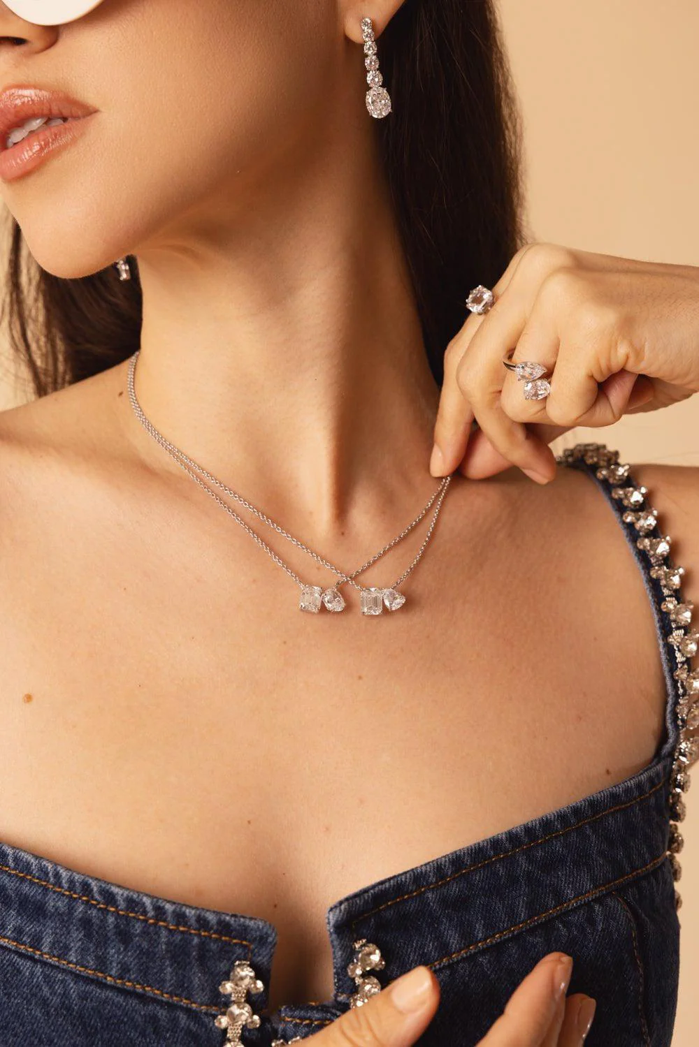 Moi et Toi Pendant Necklace - Image 4