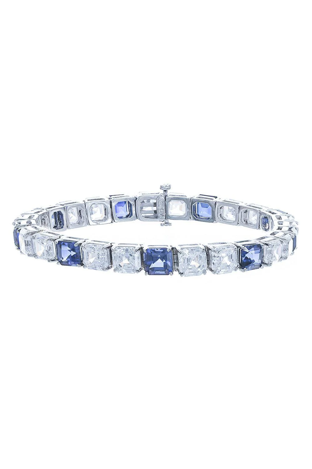Round Brilliant Tube Bracelet