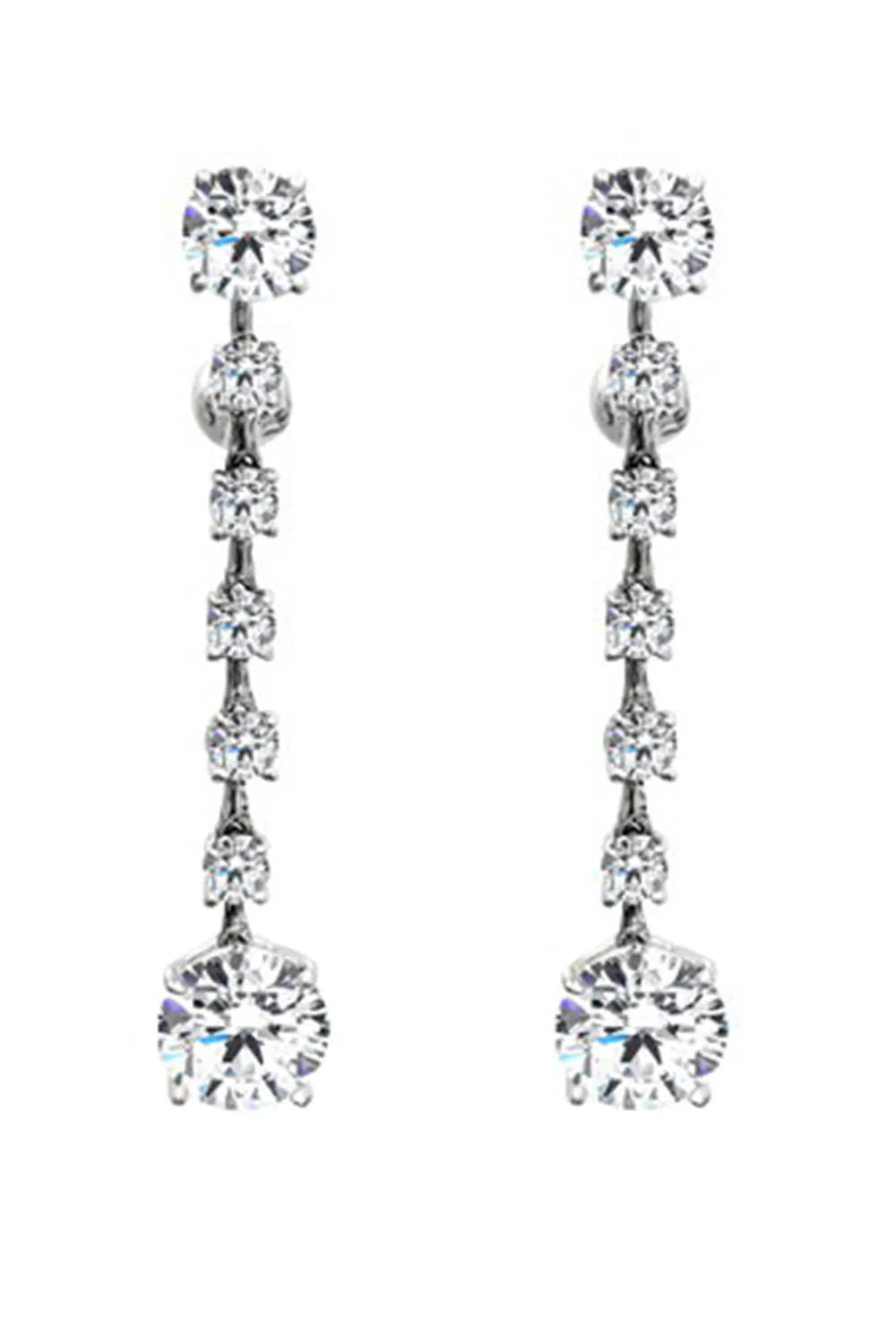 Round Drop Earrings