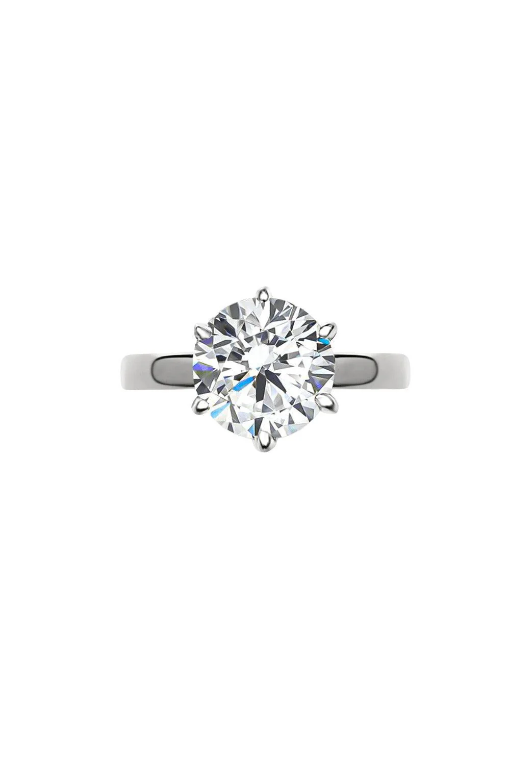 Round Solitaire Ring