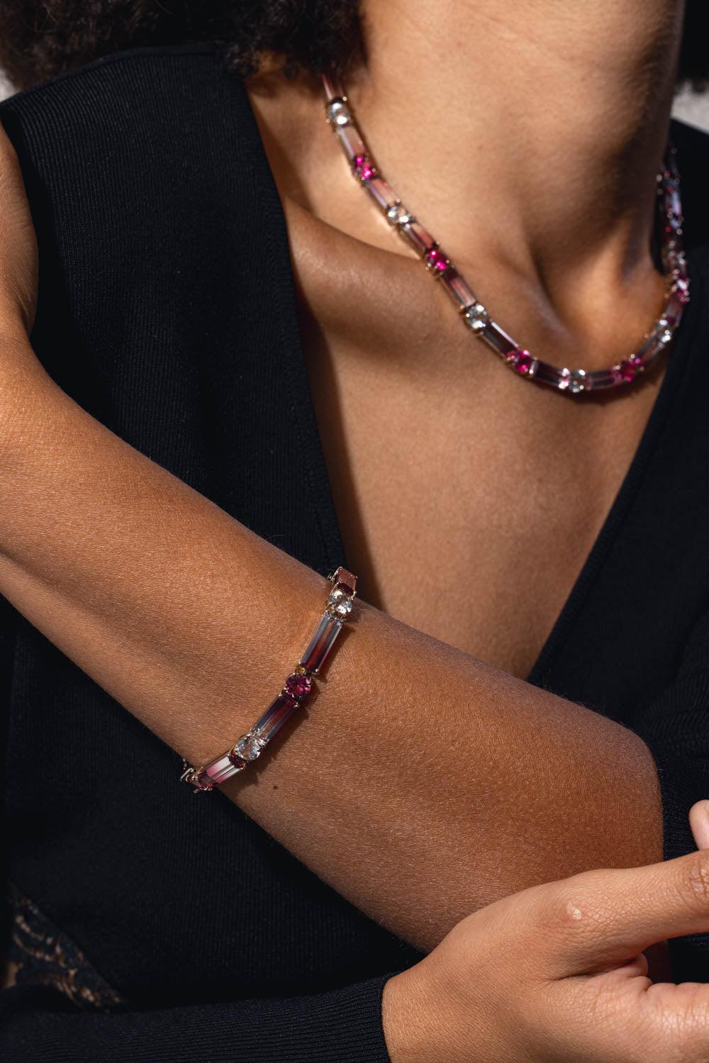 Bicolor Rubellite Bracelet - Image 2