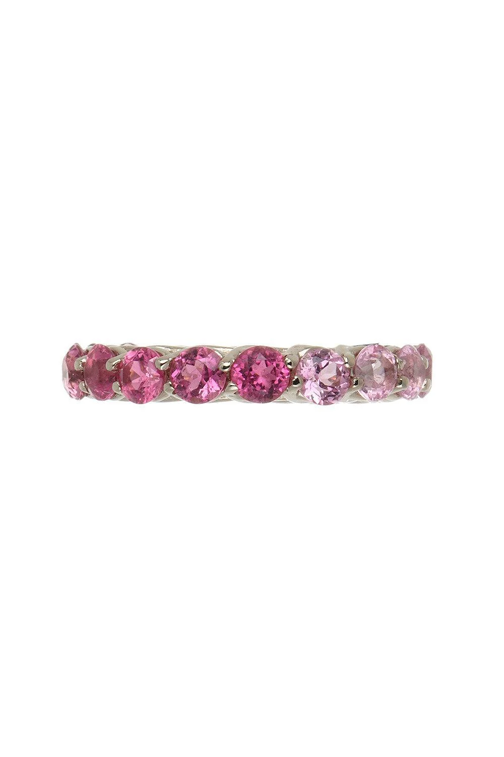Rubellite Eternity Ring