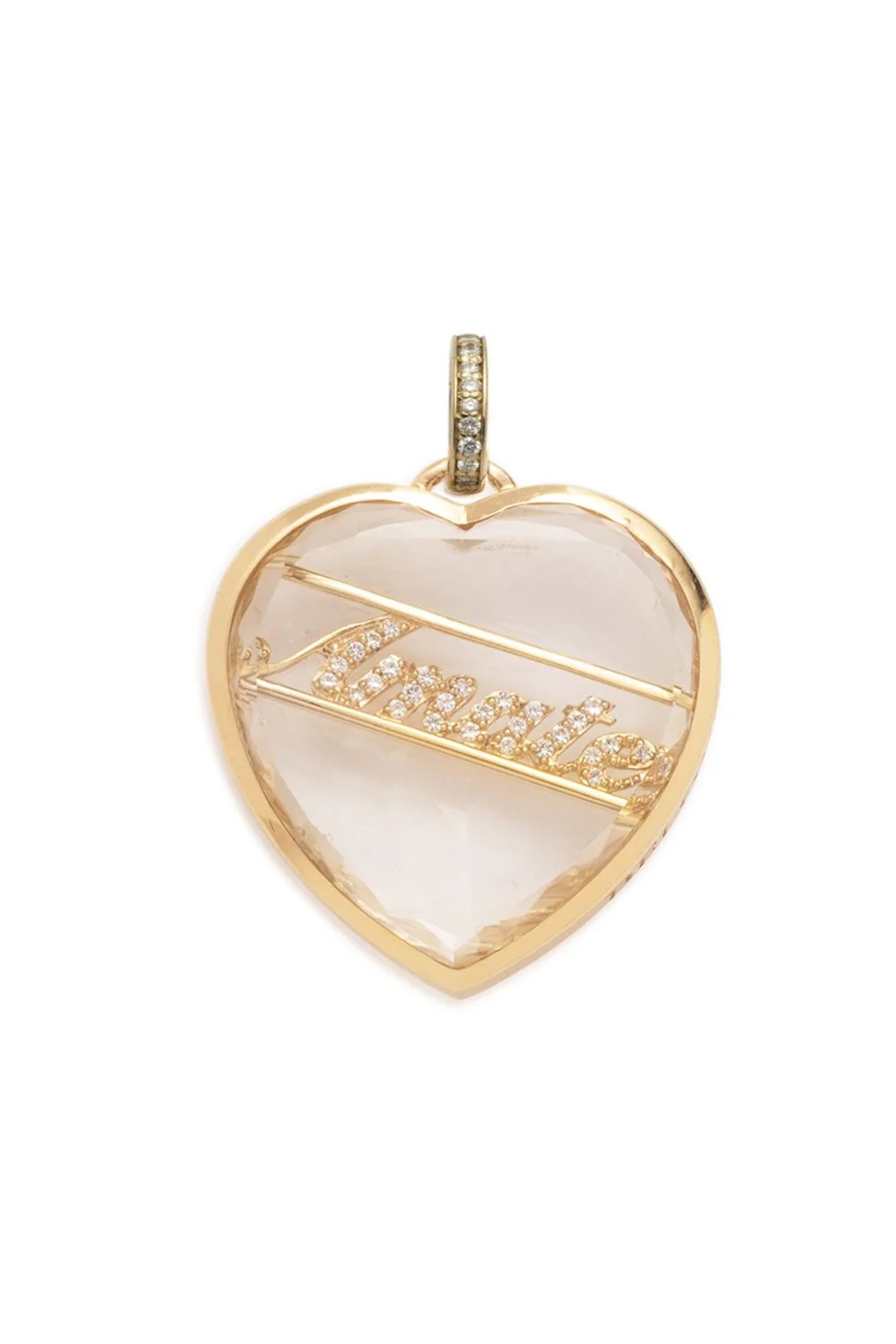 Amate - Love Sealed Gemstone Medallion