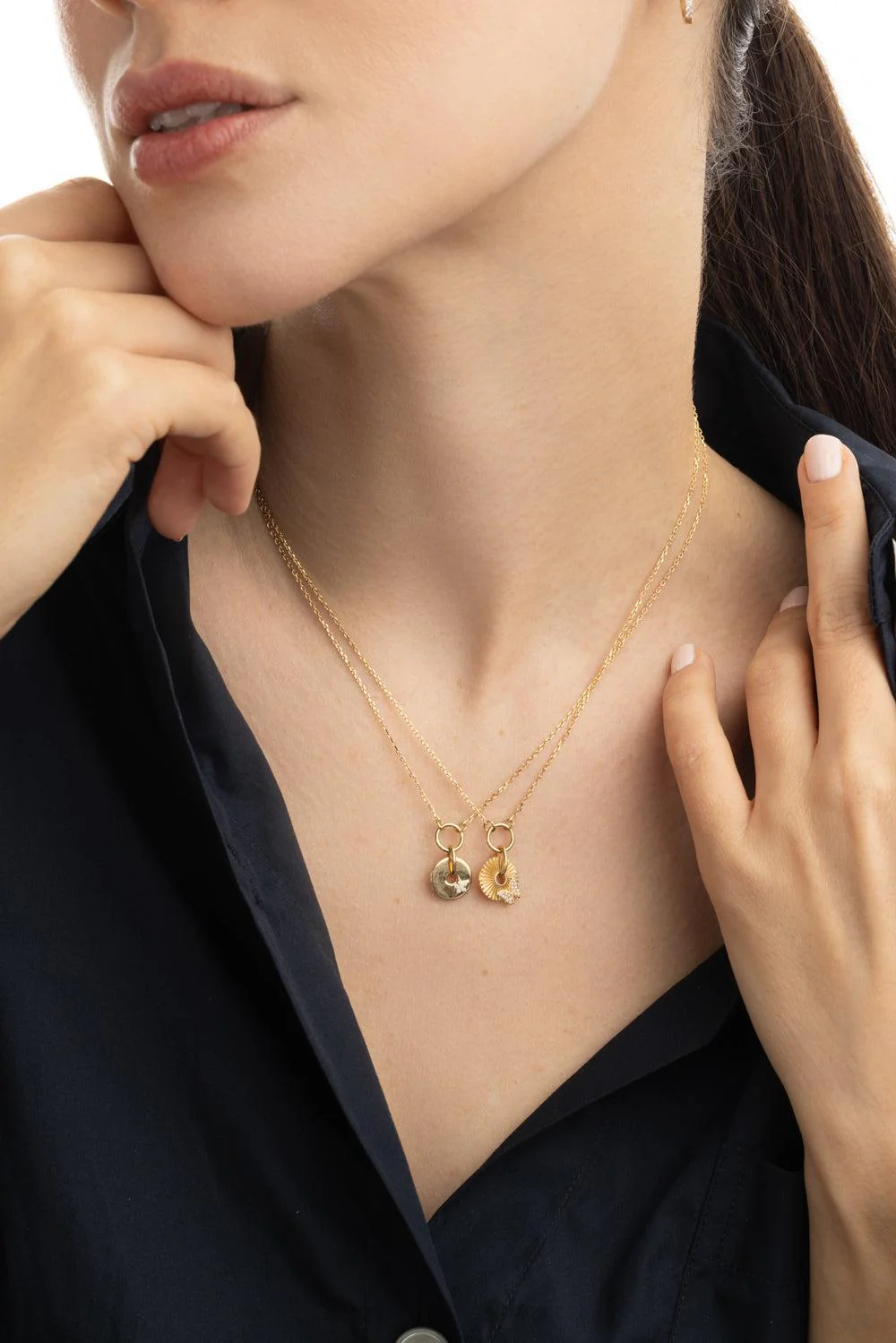 Butterfly - Reverie Symbol Disk Necklace - Image 3