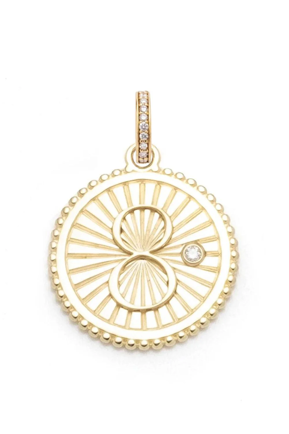 Diamond Karma Medium Medallion
