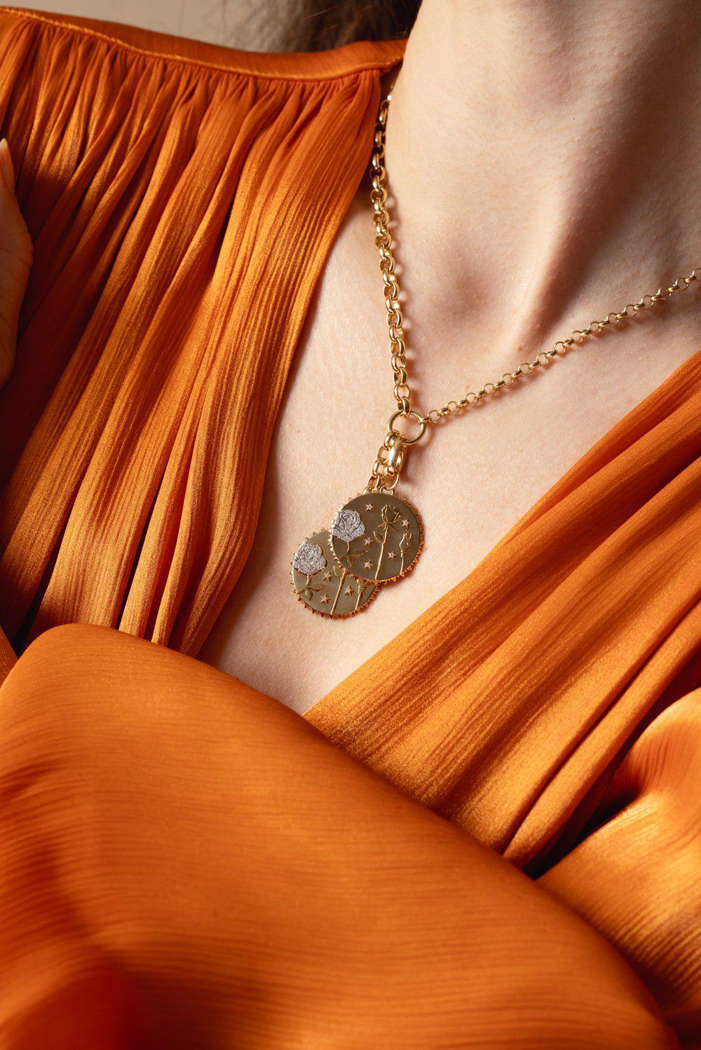 Enduring Love - Heavy Mixed Belcher Extension Chain Necklace - Image 4