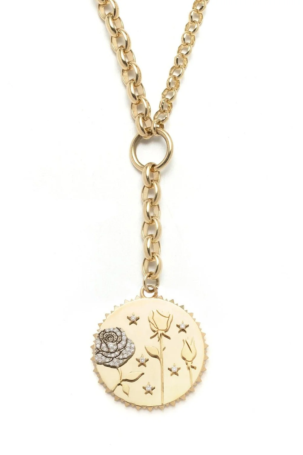 Enduring Love - Heavy Mixed Belcher Extension Chain Necklace - Image 5