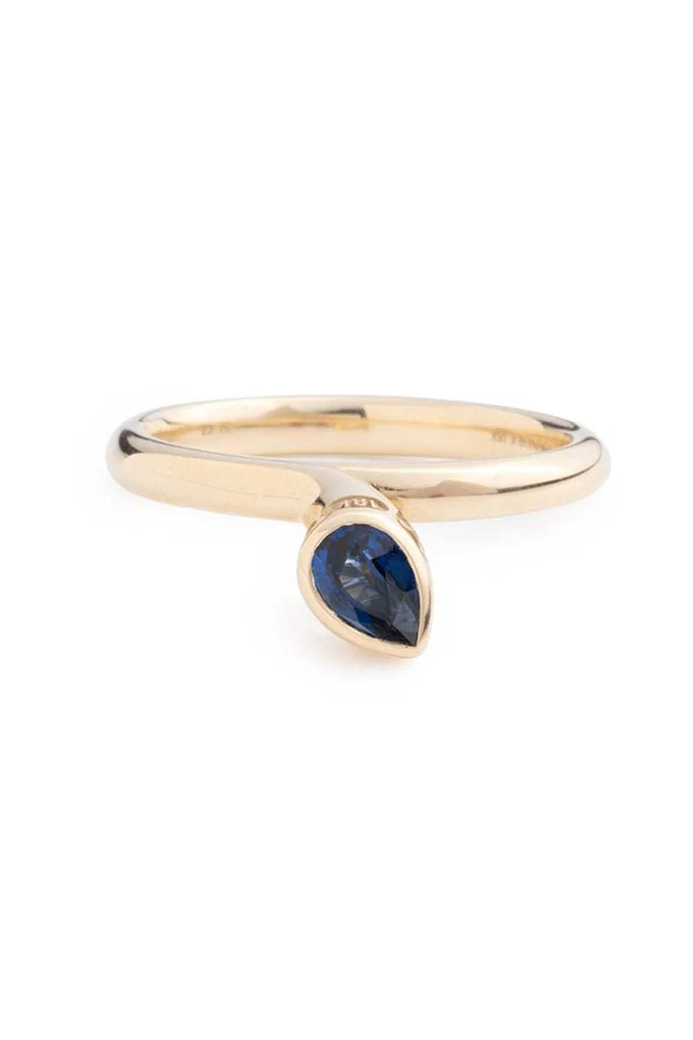 Forever And Always a Pair - Love Sapphire Bookend Ring