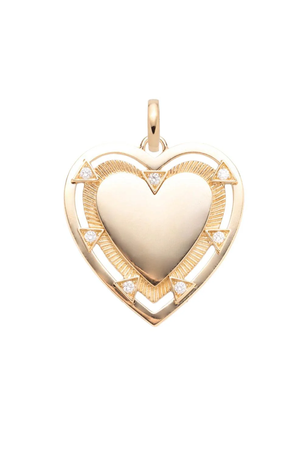 Heart - True Love Engravable Large Heart Medallion