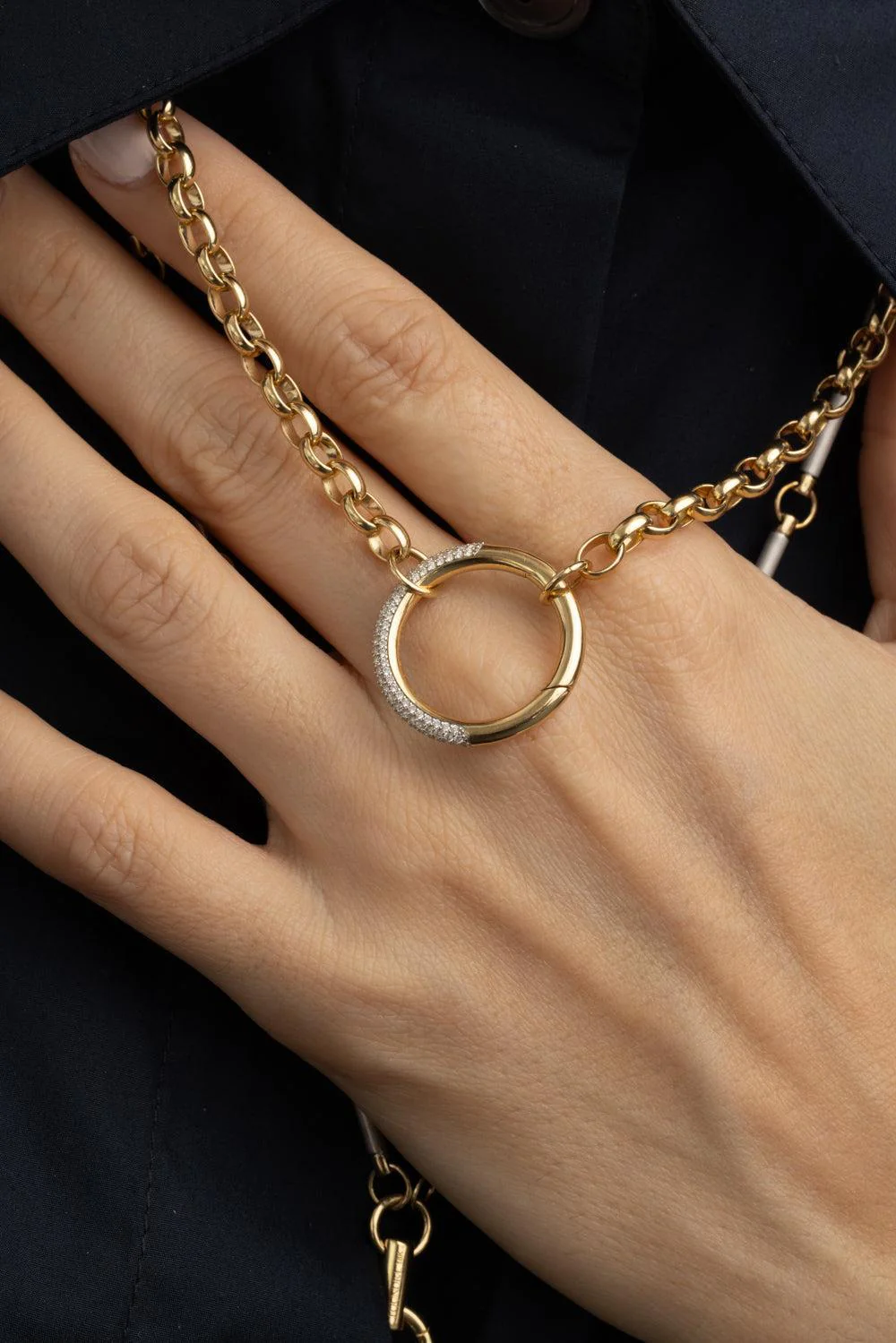 Heavy Belcher Open Diamond Chain - Image 3