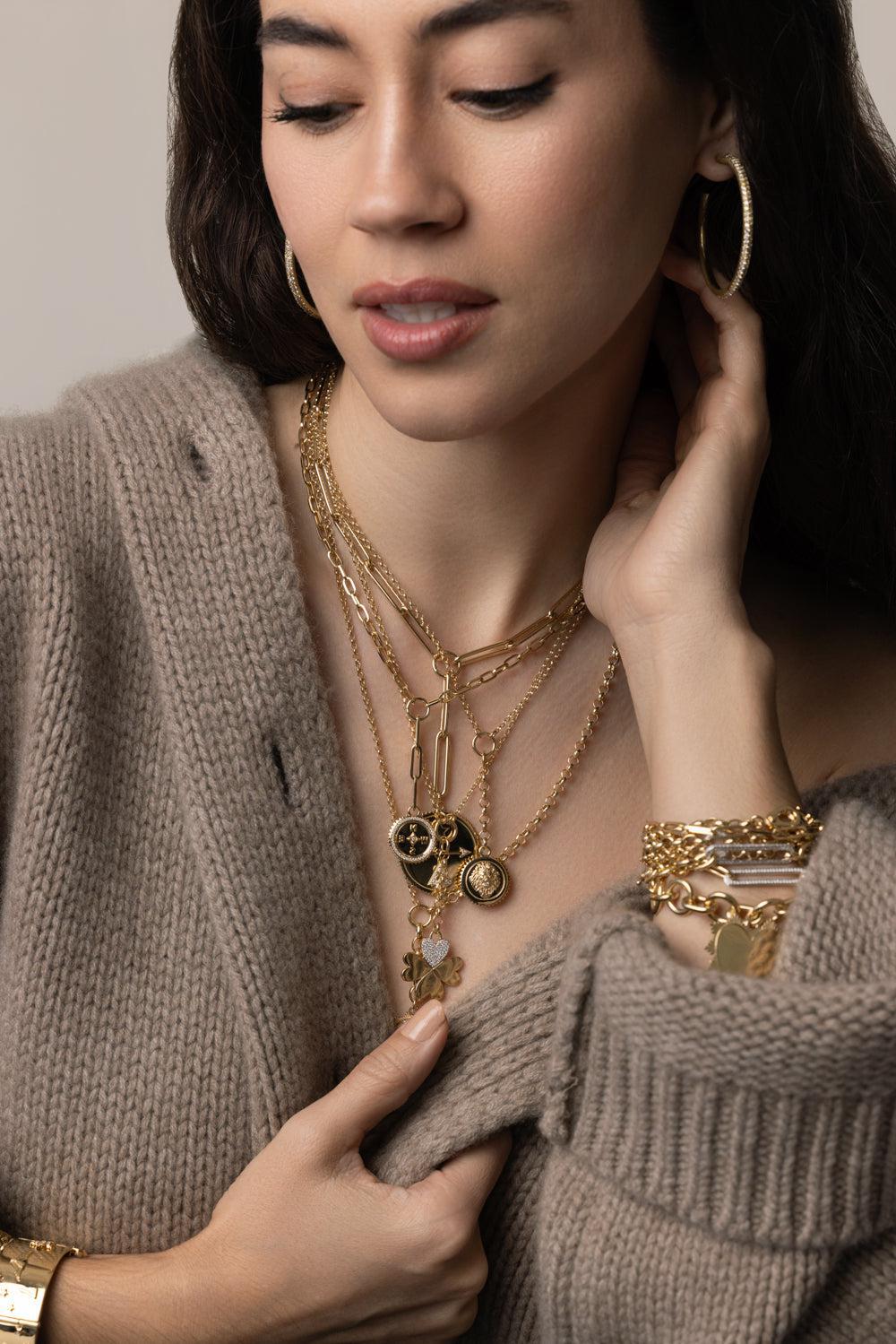 Internal Compass - Refined Clip Extension Chain Necklace - Image 4