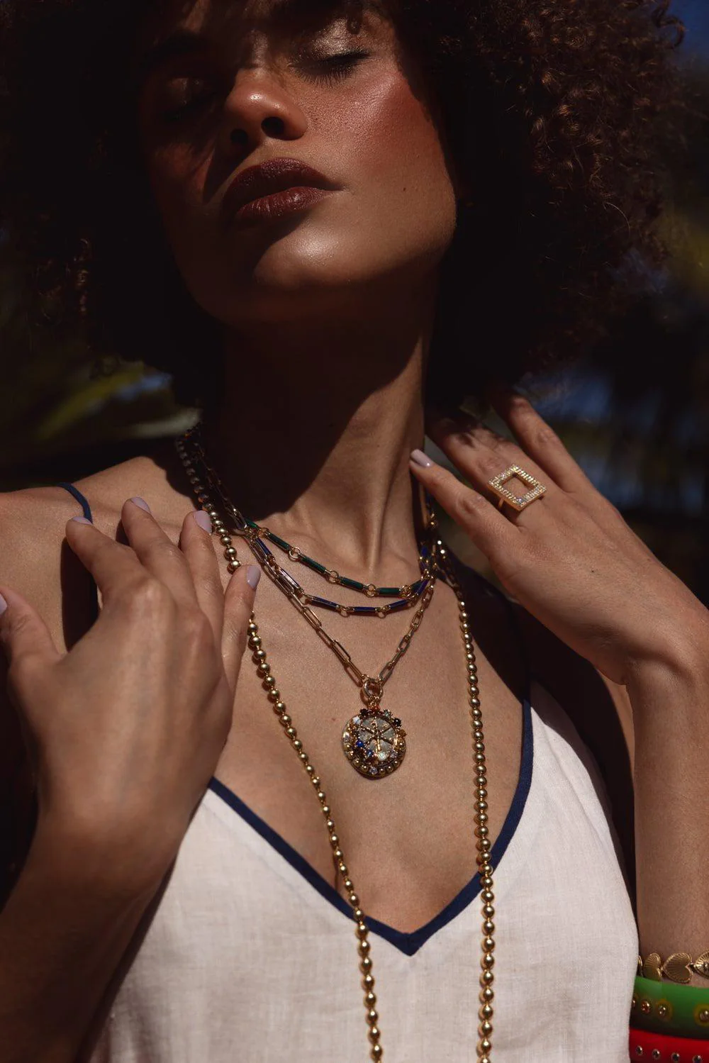 Malachite Element Chain Choker - Image 3