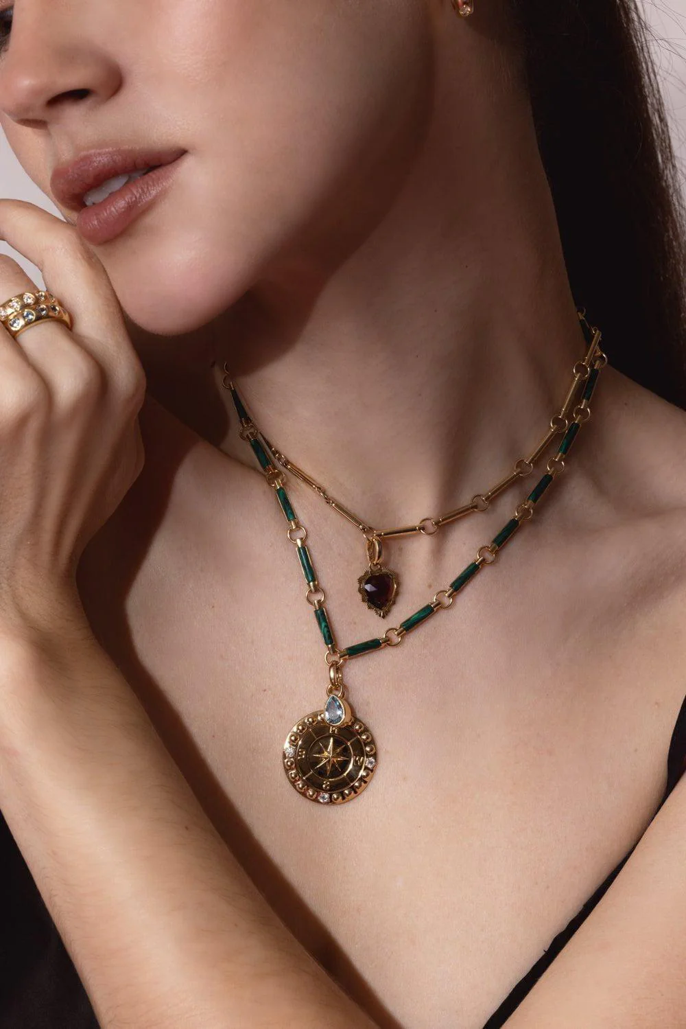 Malachite Element Chain Choker - Image 4