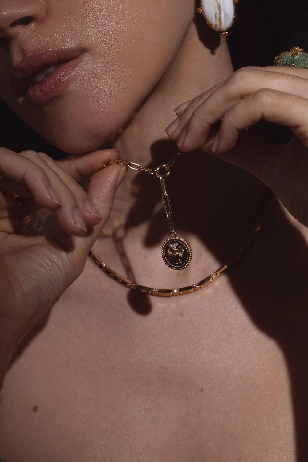 Protection - Refined Clip Extension Chain Necklace - Image 3