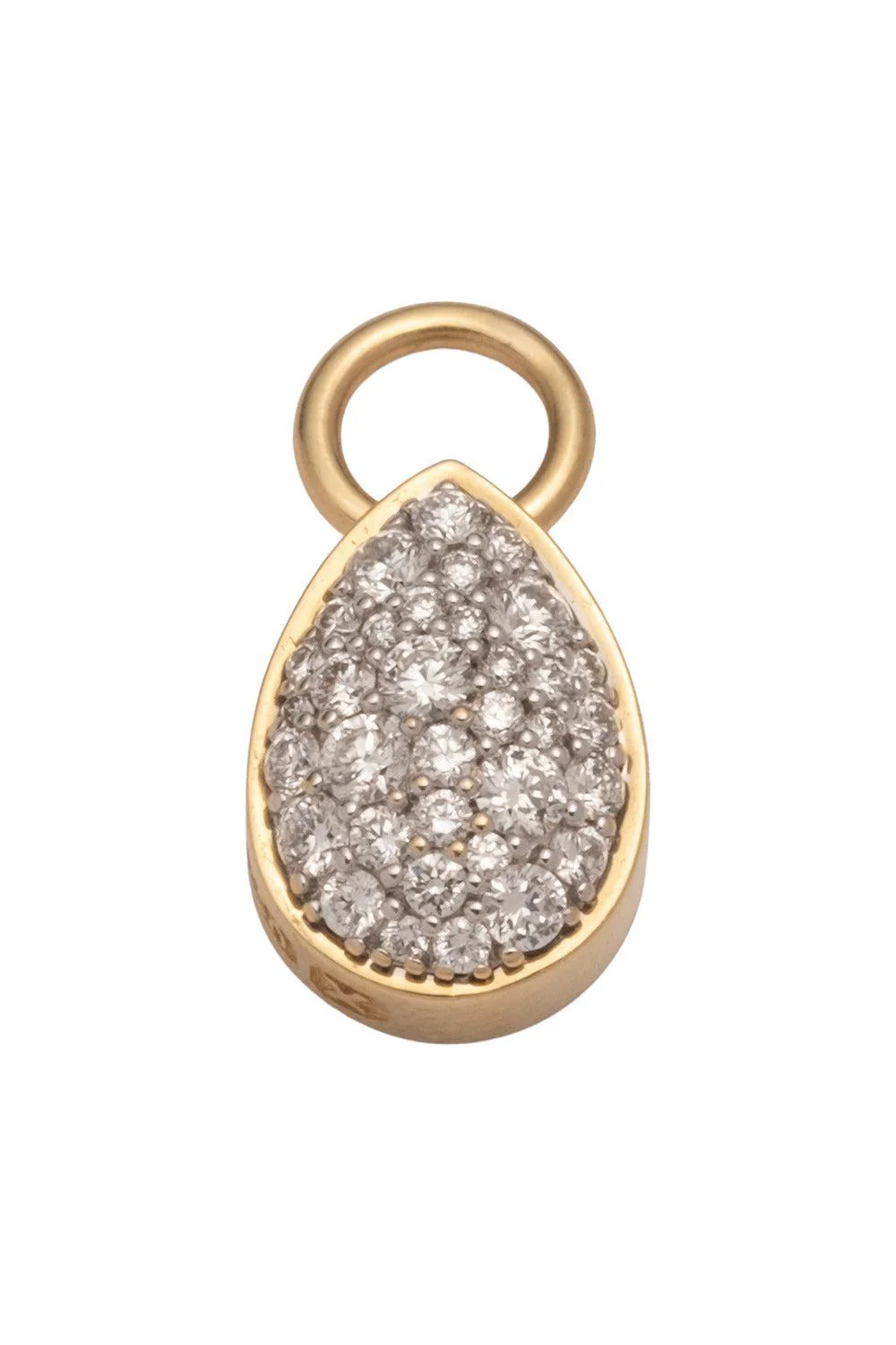 Small Pave Diamond Forever Always Pendant