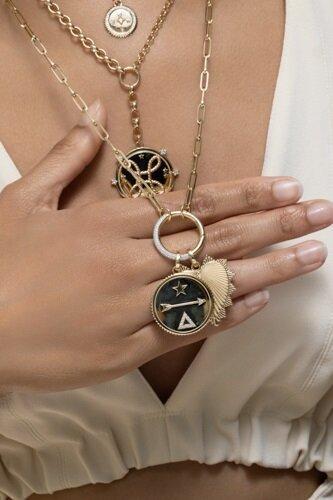 True Love Heart Love Token Oversized Medallion - Image 4