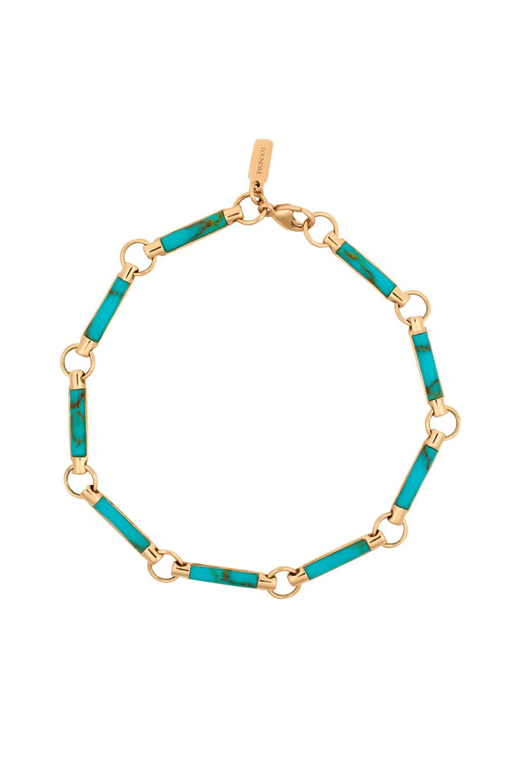 Turquoise Element Chain Bracelet