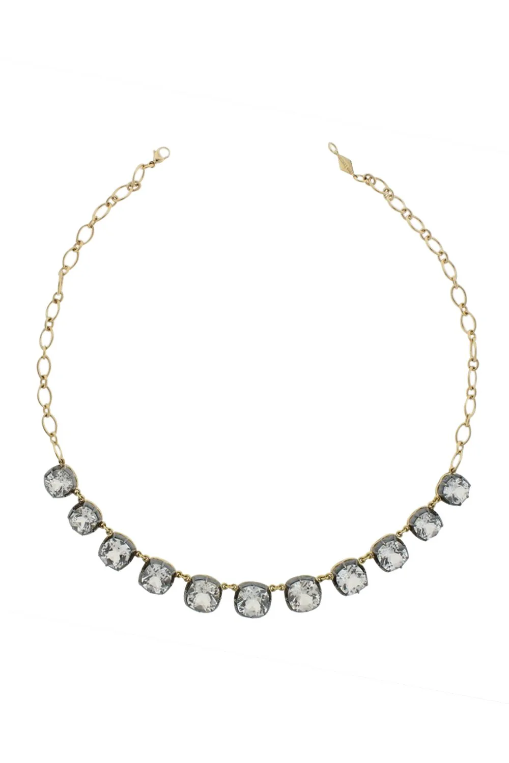 Collet Semi-Riviere Necklace