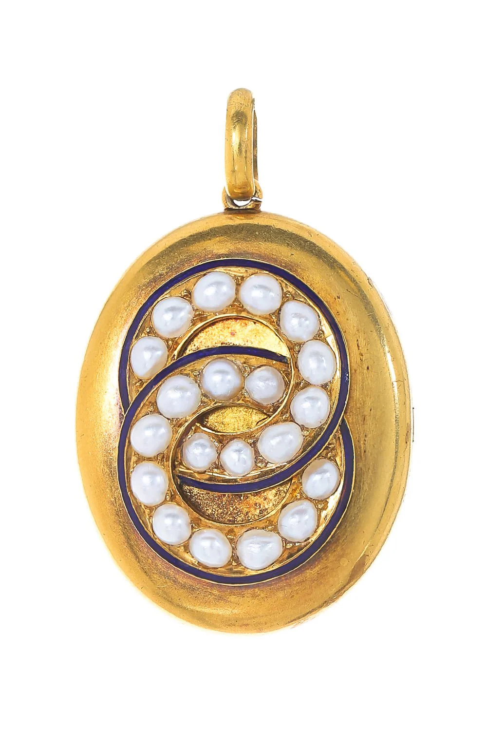 Split Intersected Circle Locket