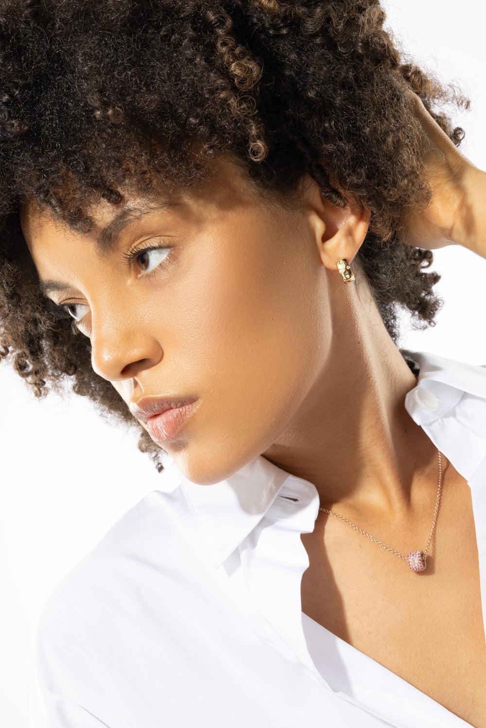 Diamond Ghost Earrings - Image 4