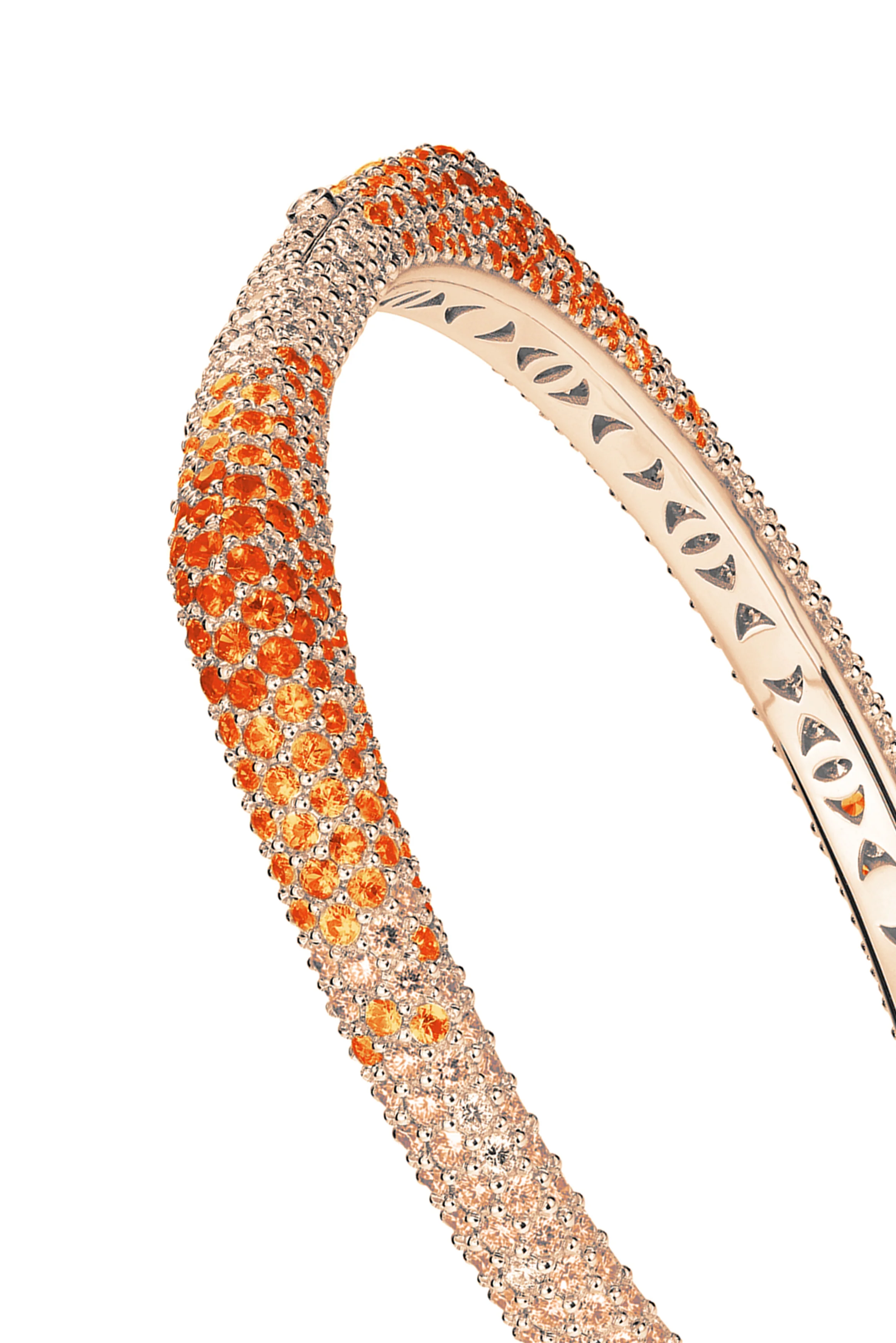 Orange Sapphire Ghost Bracelet - Image 2