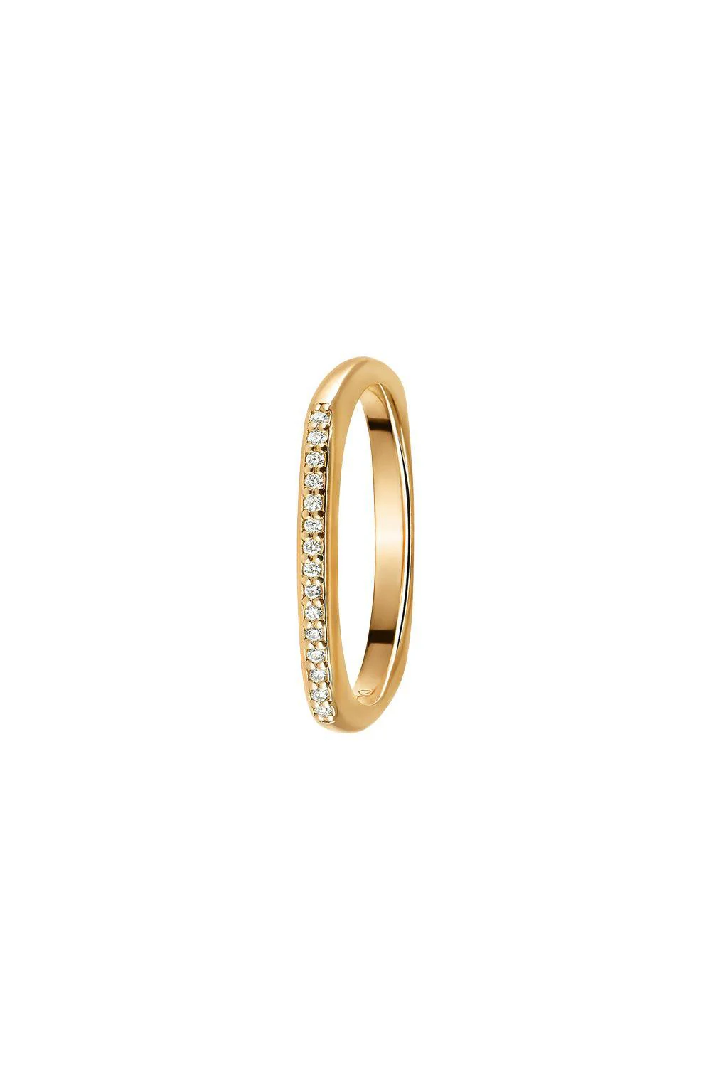 Partial Diamond Eternity Phalanx Ring