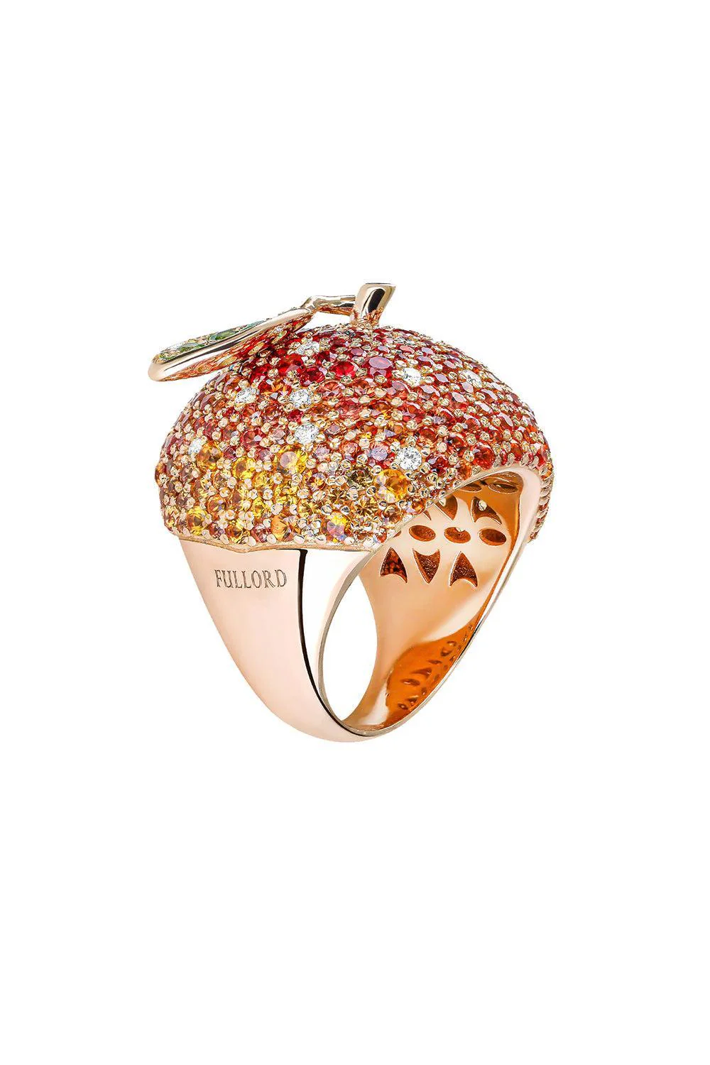 Sapphire Eden Orange Ring - Image 5