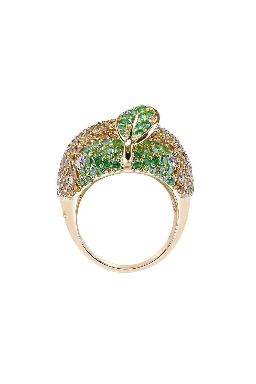 Yellow Sapphire Eden Lemon Ring - Image 4