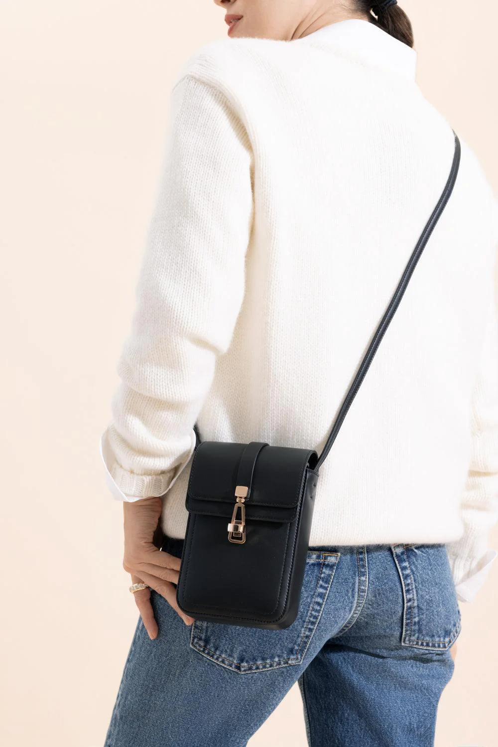 Phone Pouch - Black - Image 3