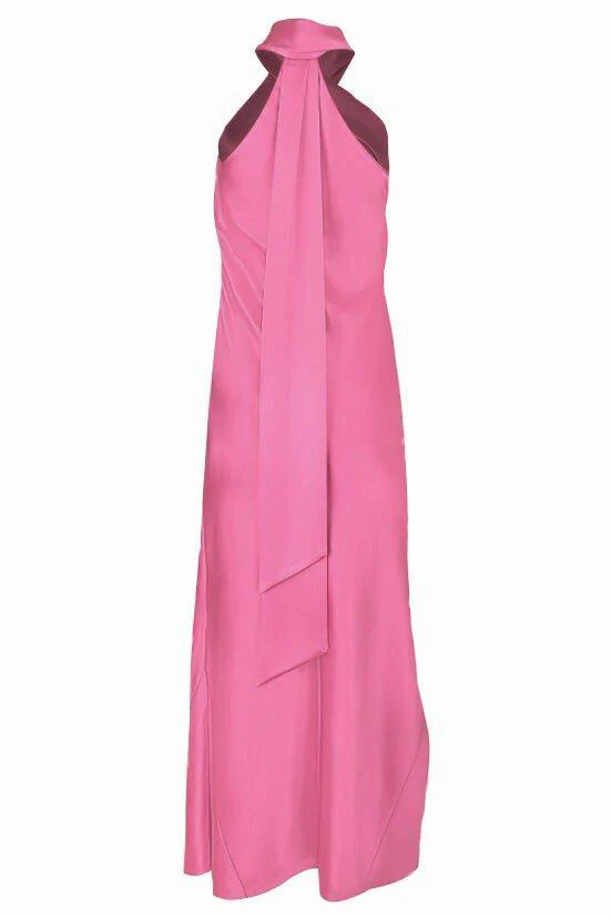 Cropped Pandora Dress - Magenta - Image 6