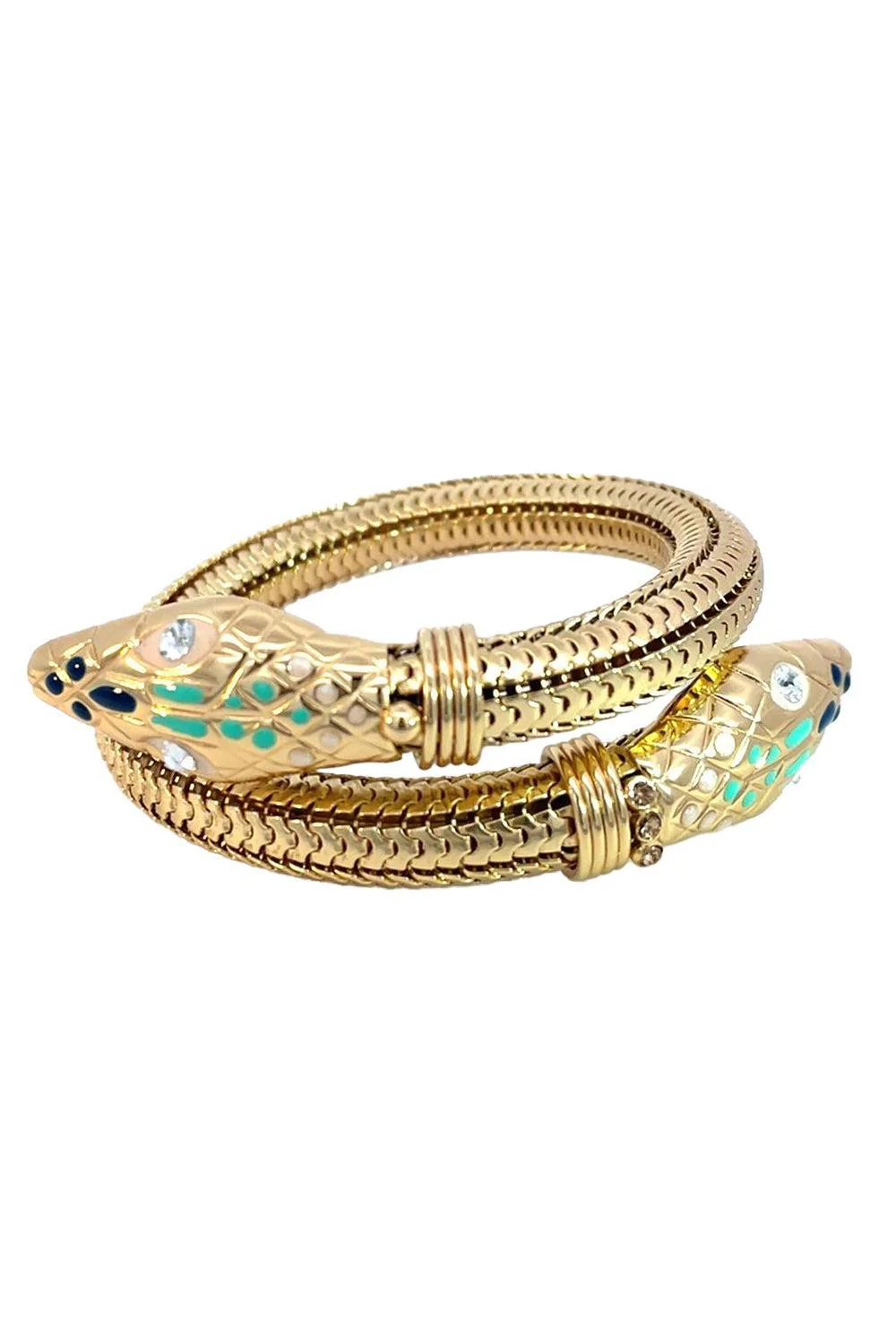 Blue Cobra Bracelet