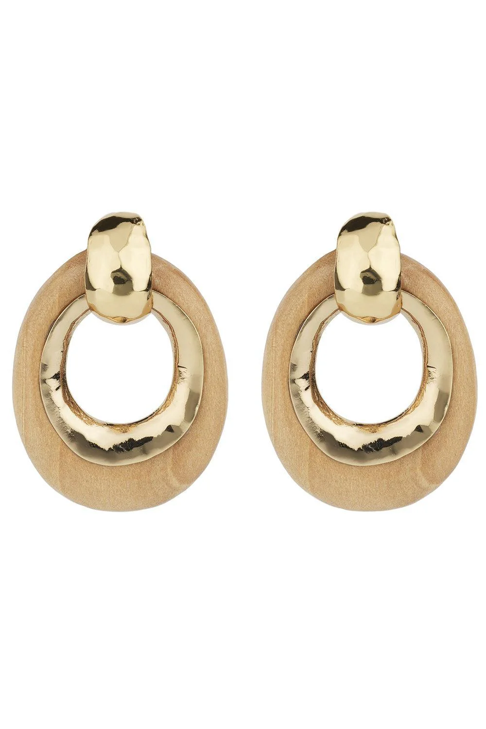 Brown Selva Earrings