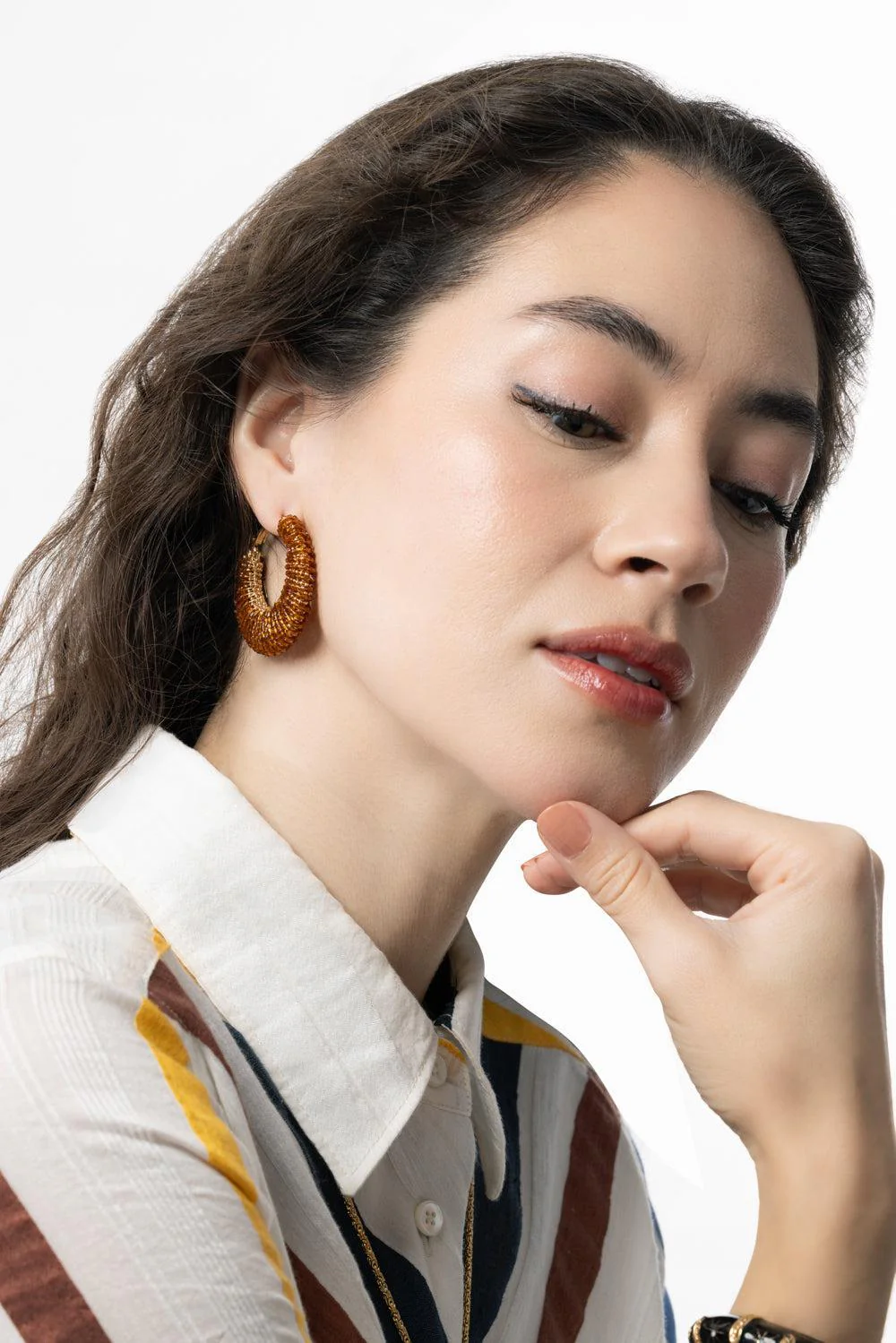 Large Izzia Earrings - Image 2