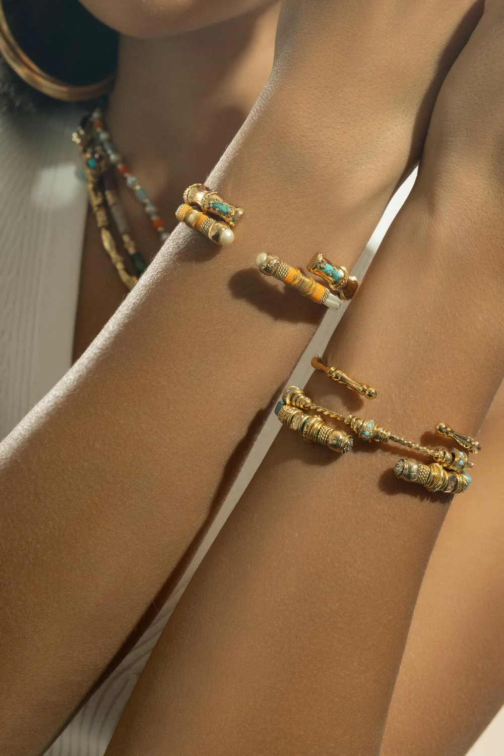 Mini Bambou Bangle Bracelet - Image 3