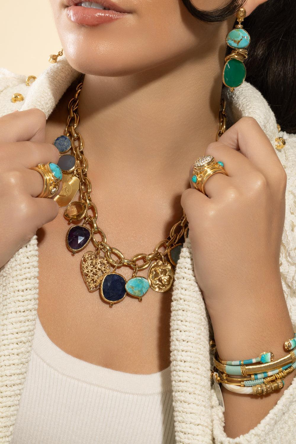 Mix Charm Maille Anita Necklace - Image 4
