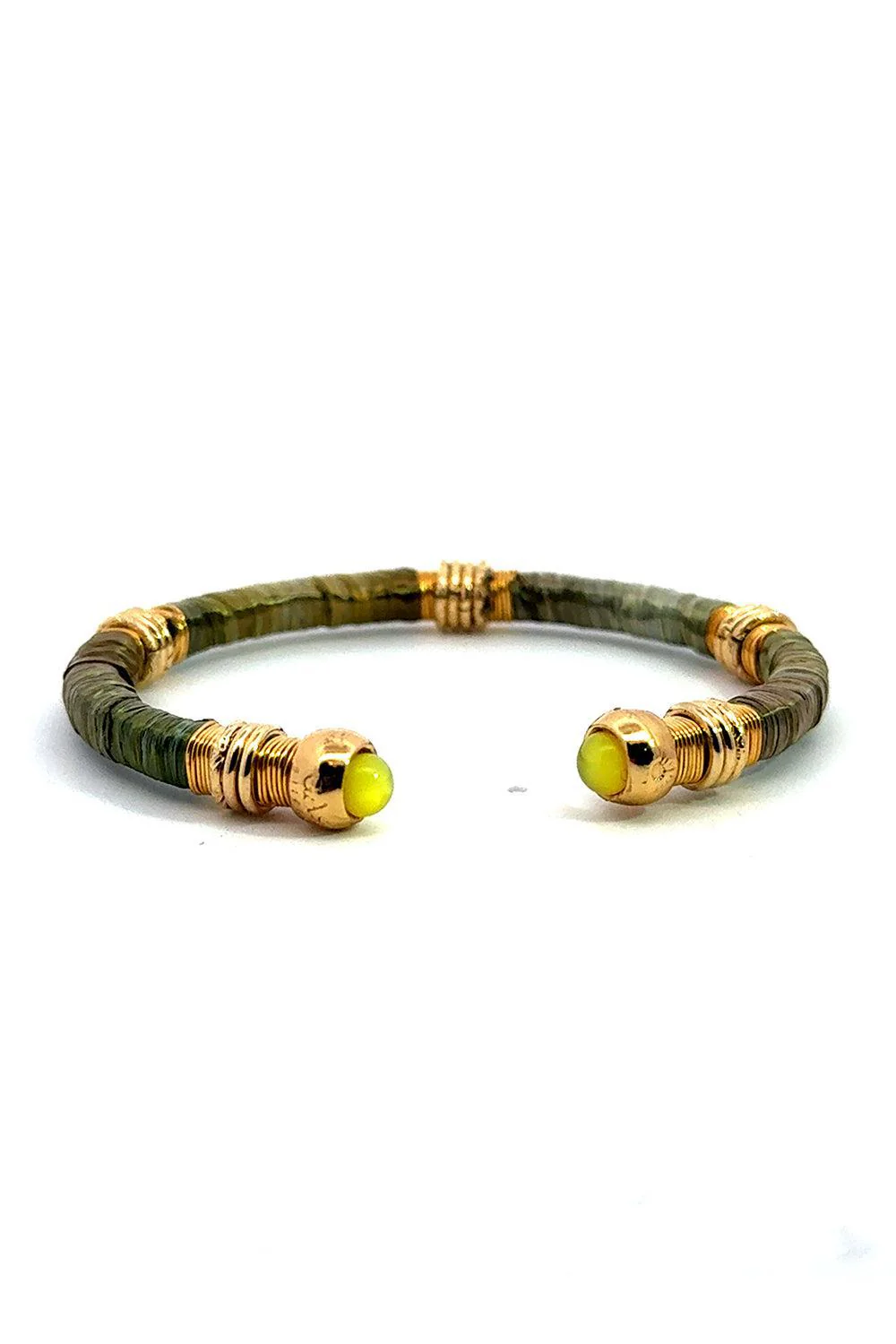 Sari Raffia Acetate Bracelet