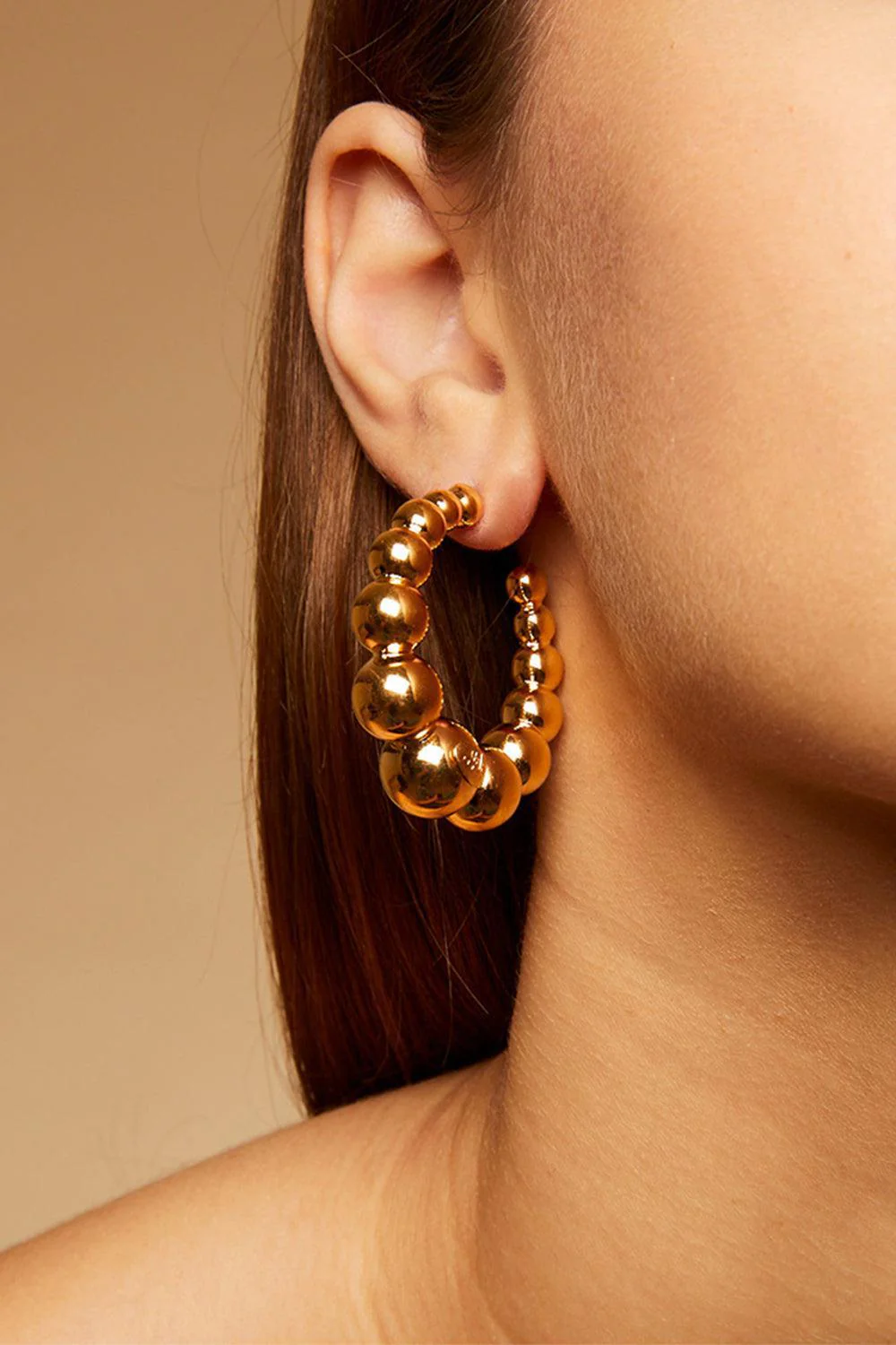 Small Andy Hoop Earrings - Image 2