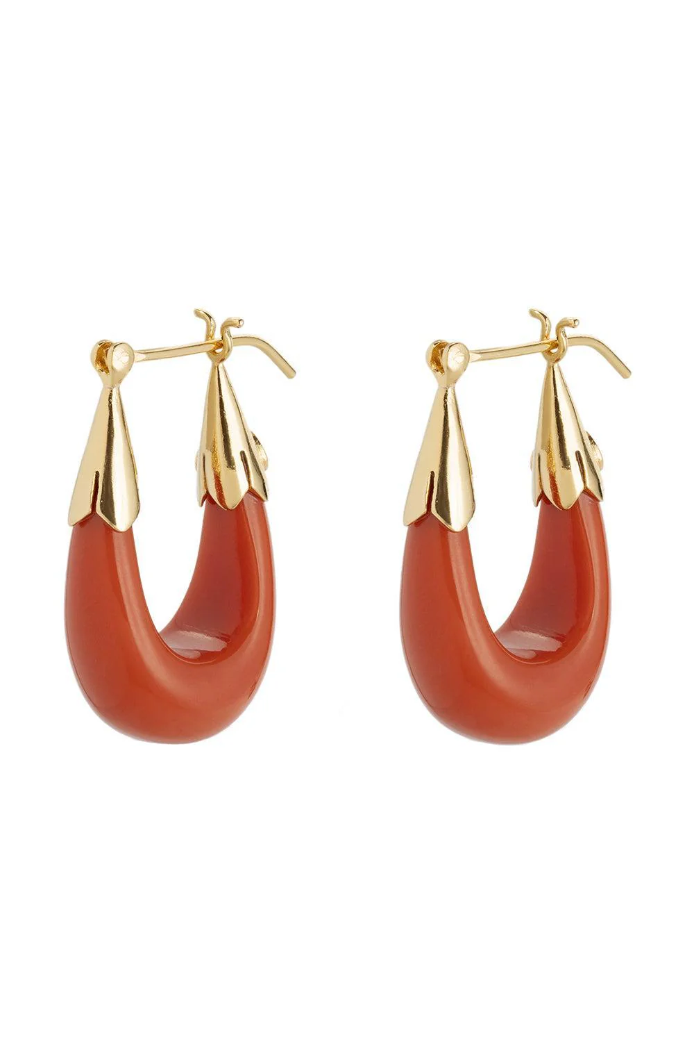 Terracotta Small Ecume Earrings