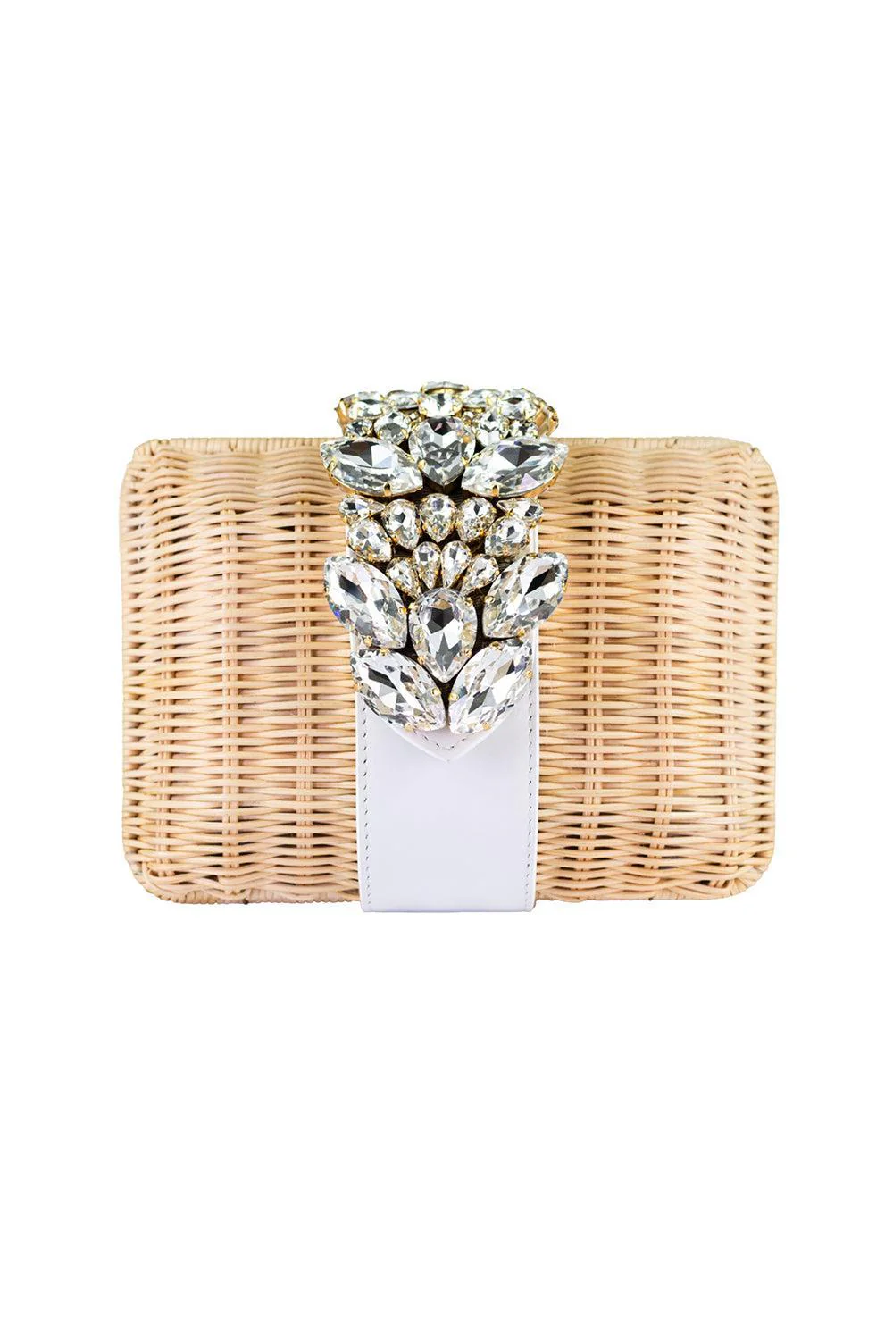 Capri Clutch - White