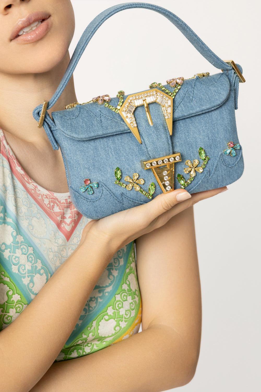 Mini Habibi Bag - Denim - Image 5