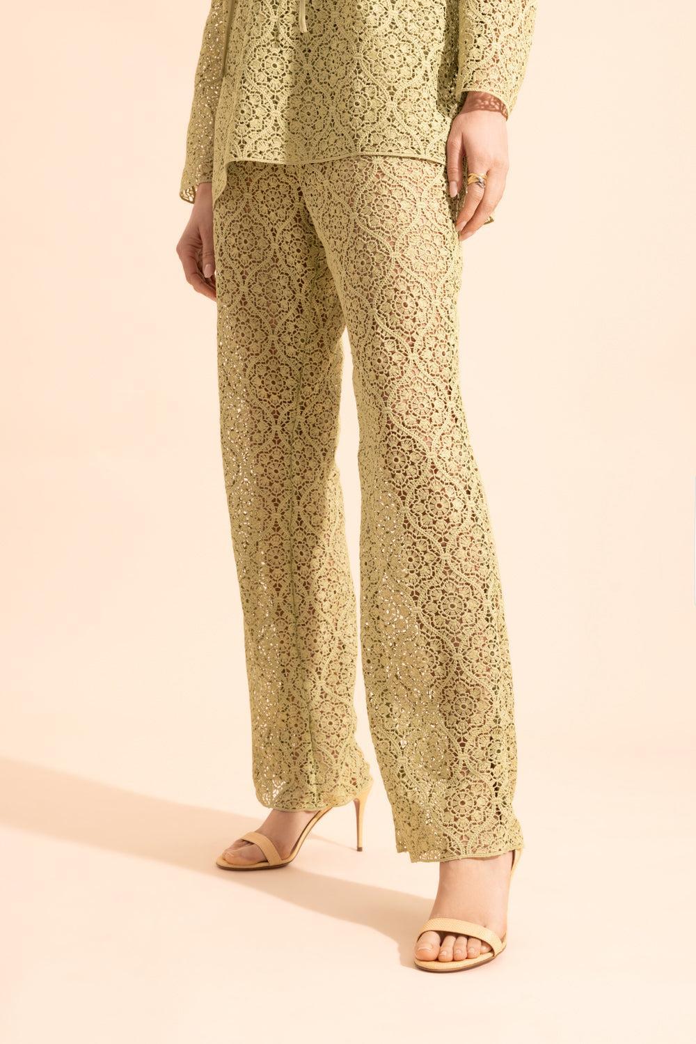 Filigree Macrame Trouser - Image 2