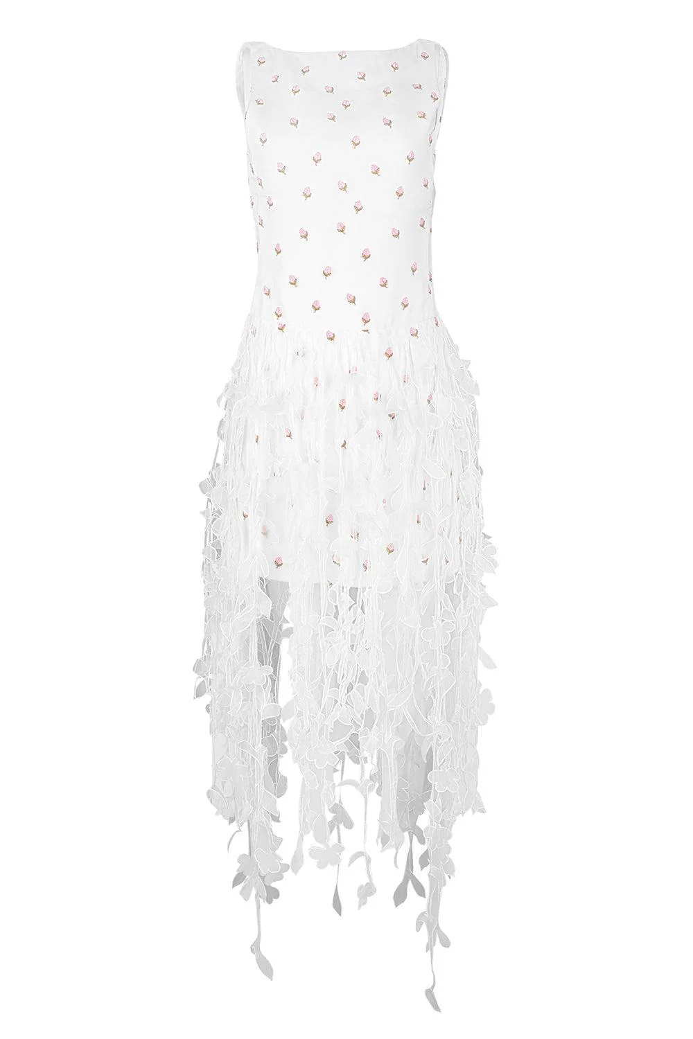 Floral Applique Dress