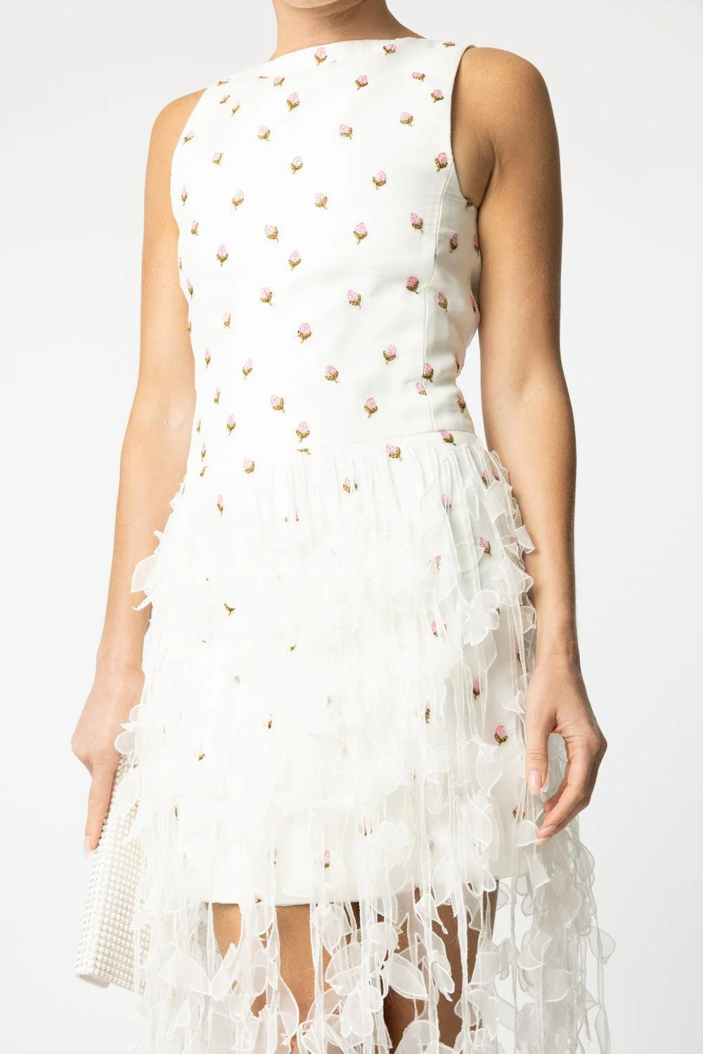Floral Applique Dress - Image 3