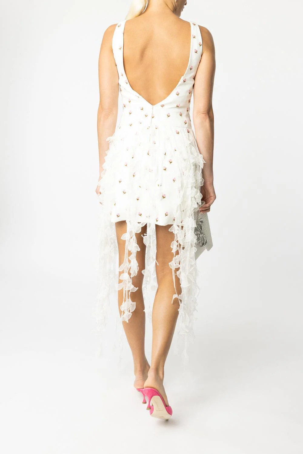 Floral Applique Dress - Image 4